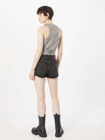 LEVI'S ® Loosefit Jeans 'Superlow Short' in Zwart