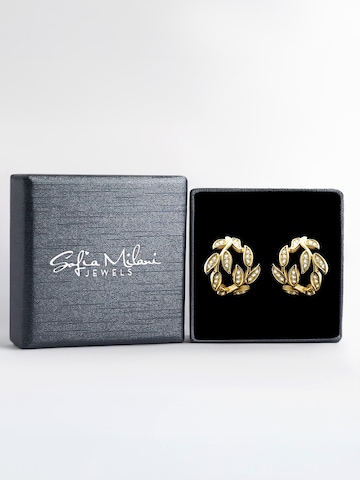 Sofia Milani Ohrringe 'Leaf'‌‌ in Gold