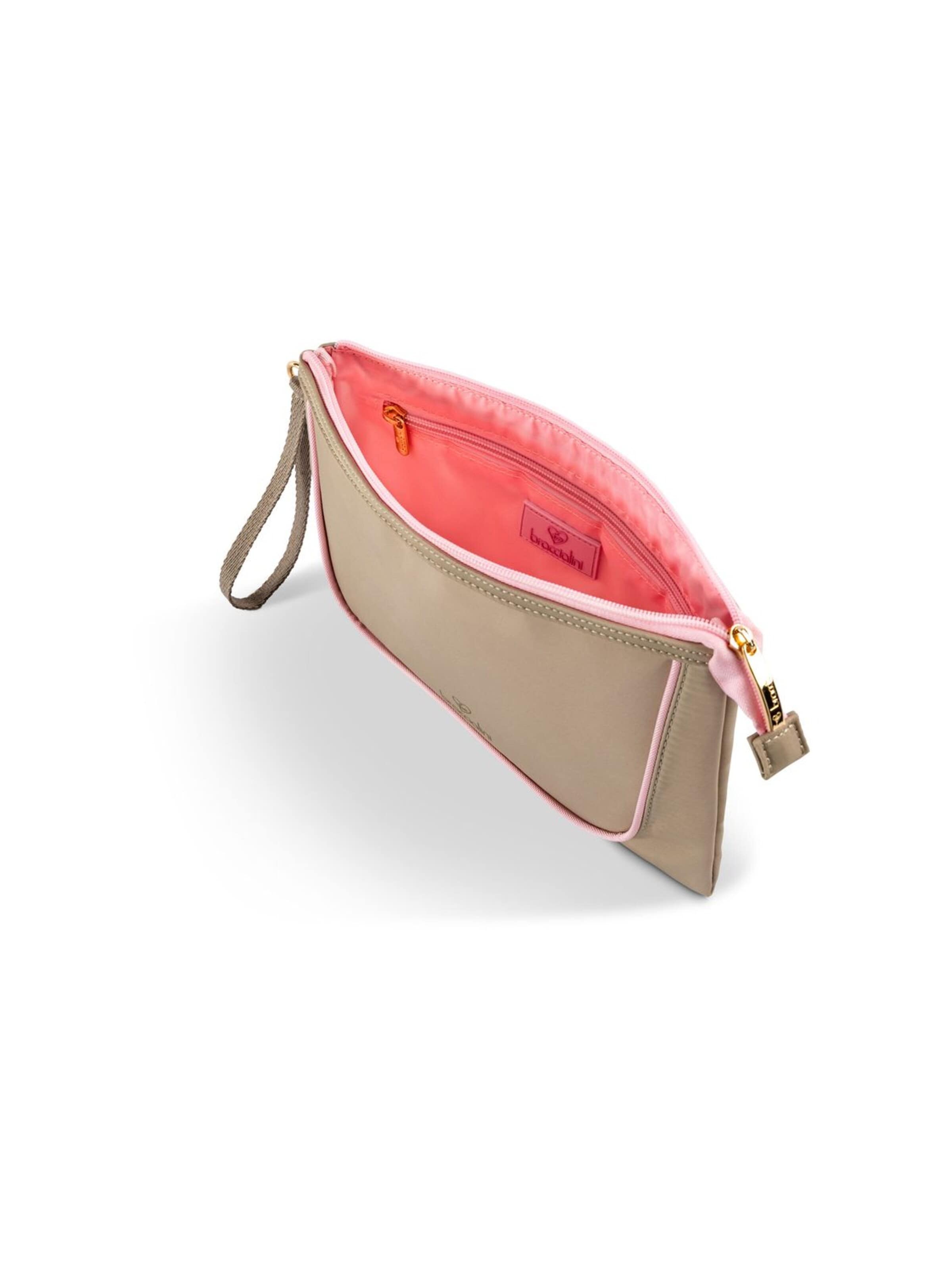 Braccialini Cosmetic Bag 'Milly' in Beige
