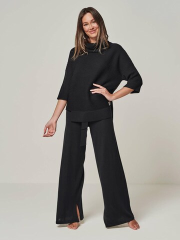 YOU LOOK PERFECT Leisure suit 'LOUNGEWEAR SET  - Pullover Bailey & Pants Bailey' in Black: front
