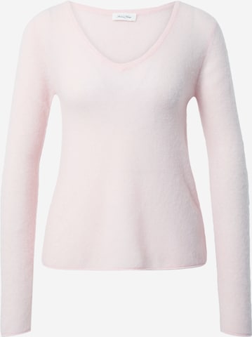 AMERICAN VINTAGE Sweater 'XINOW' in Pink: front