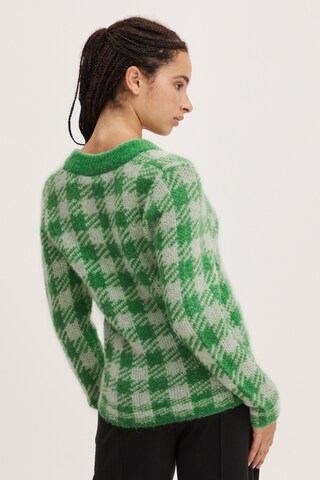 ICHI - Jersey 'Estelle' en verde