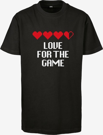 Mister Tee T-Shirt 'Love For The Game' in Schwarz: predná strana