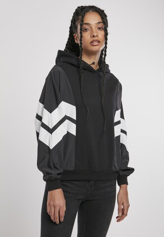 Sweat-shirt Urban Classics en noir : devant