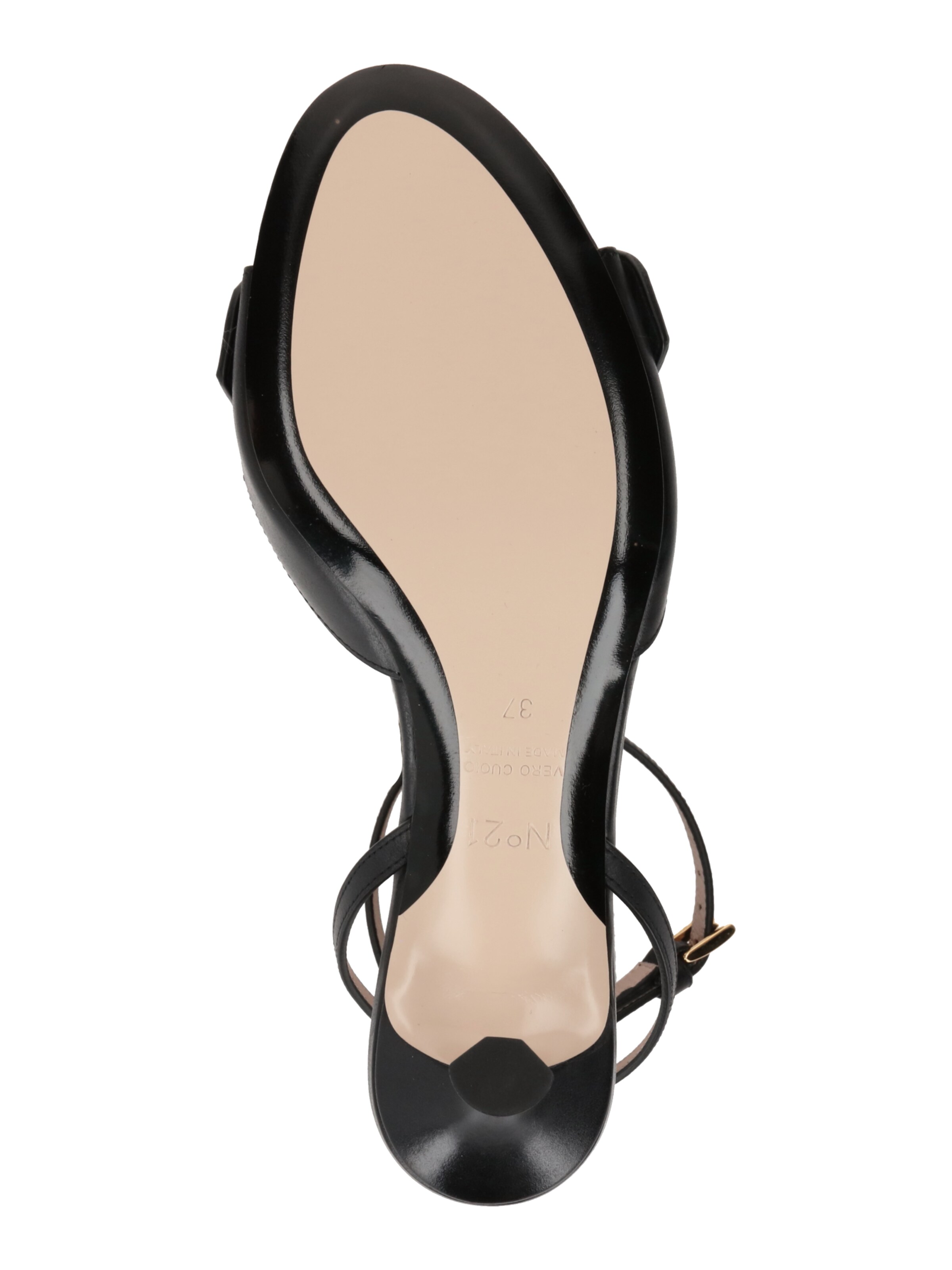 N°21 Strap sandal in Black