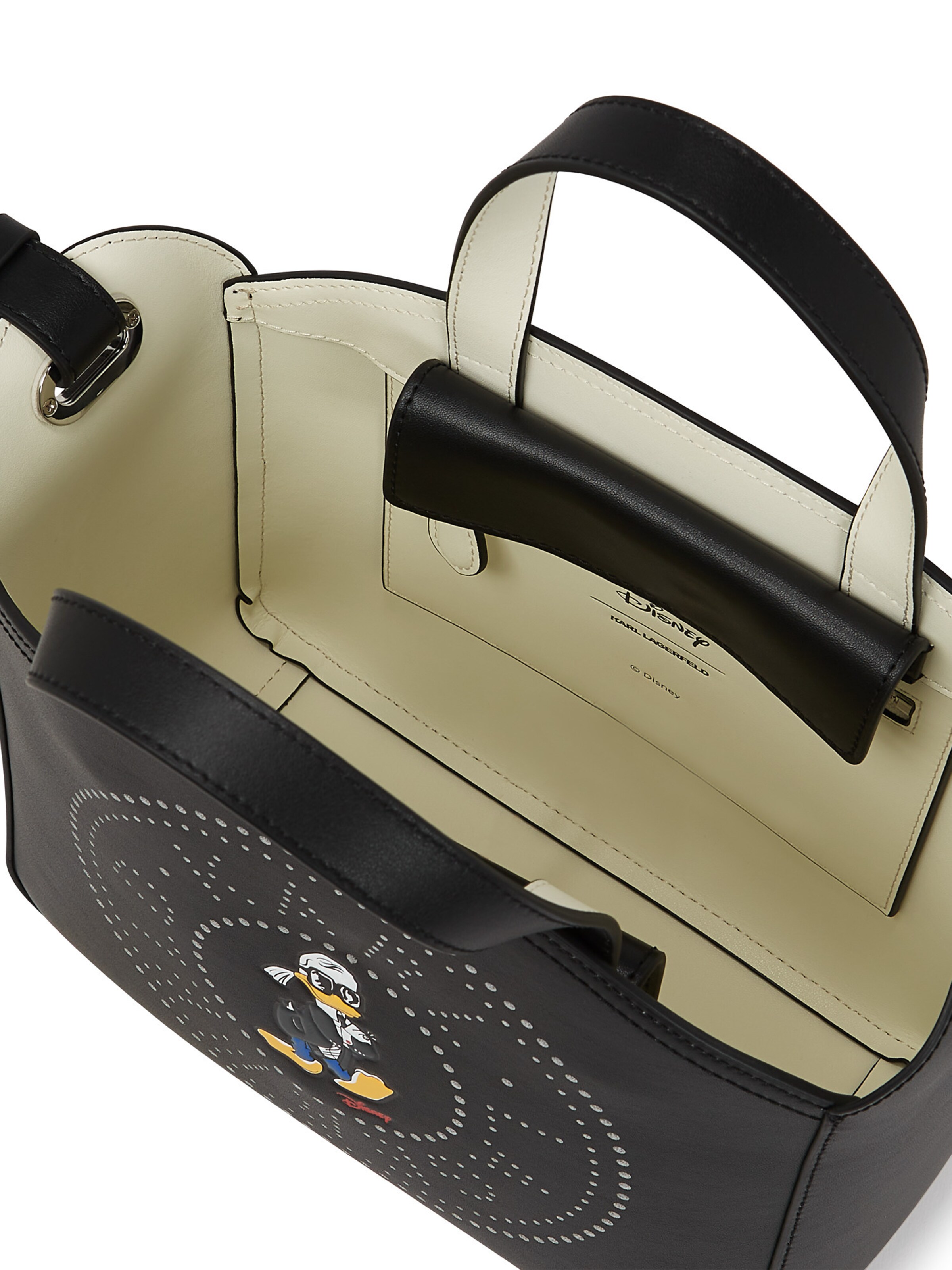 Karl Lagerfeld Τσάντα χειρός 'Disney x Karl Lagerfeld' σε μαύρο