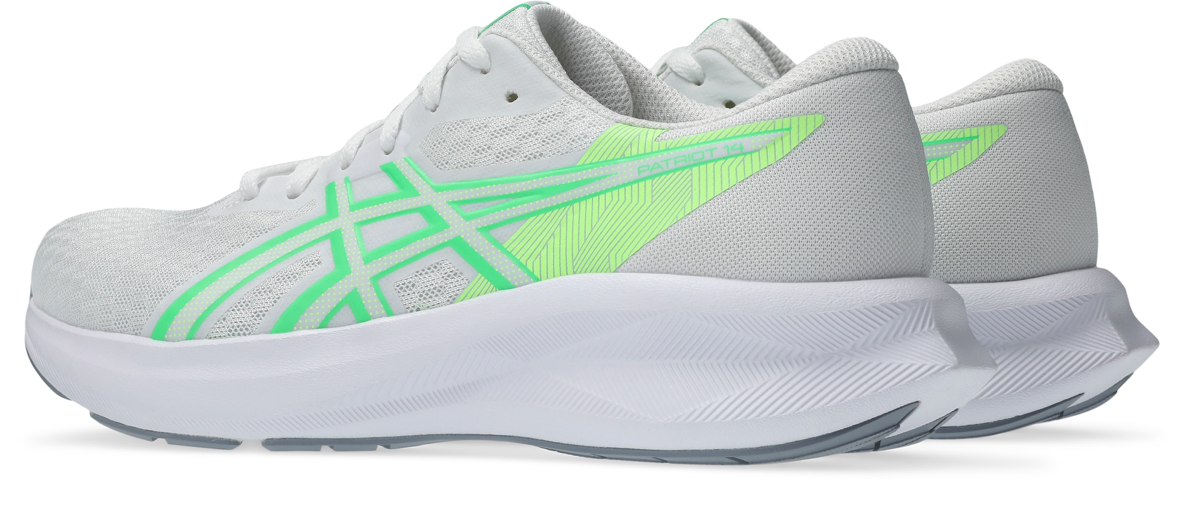 pelēks ASICS Skriešanas apavi 'Patriot 14'