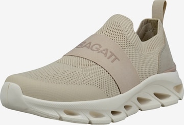 TT. BAGATT Slip on -tennarit värissä beige: etupuoli