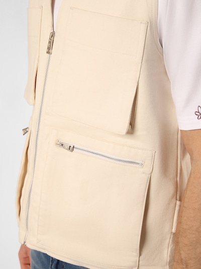 Finshley & Harding London Bodywarmer ' ' in de kleur Sand, Productweergave