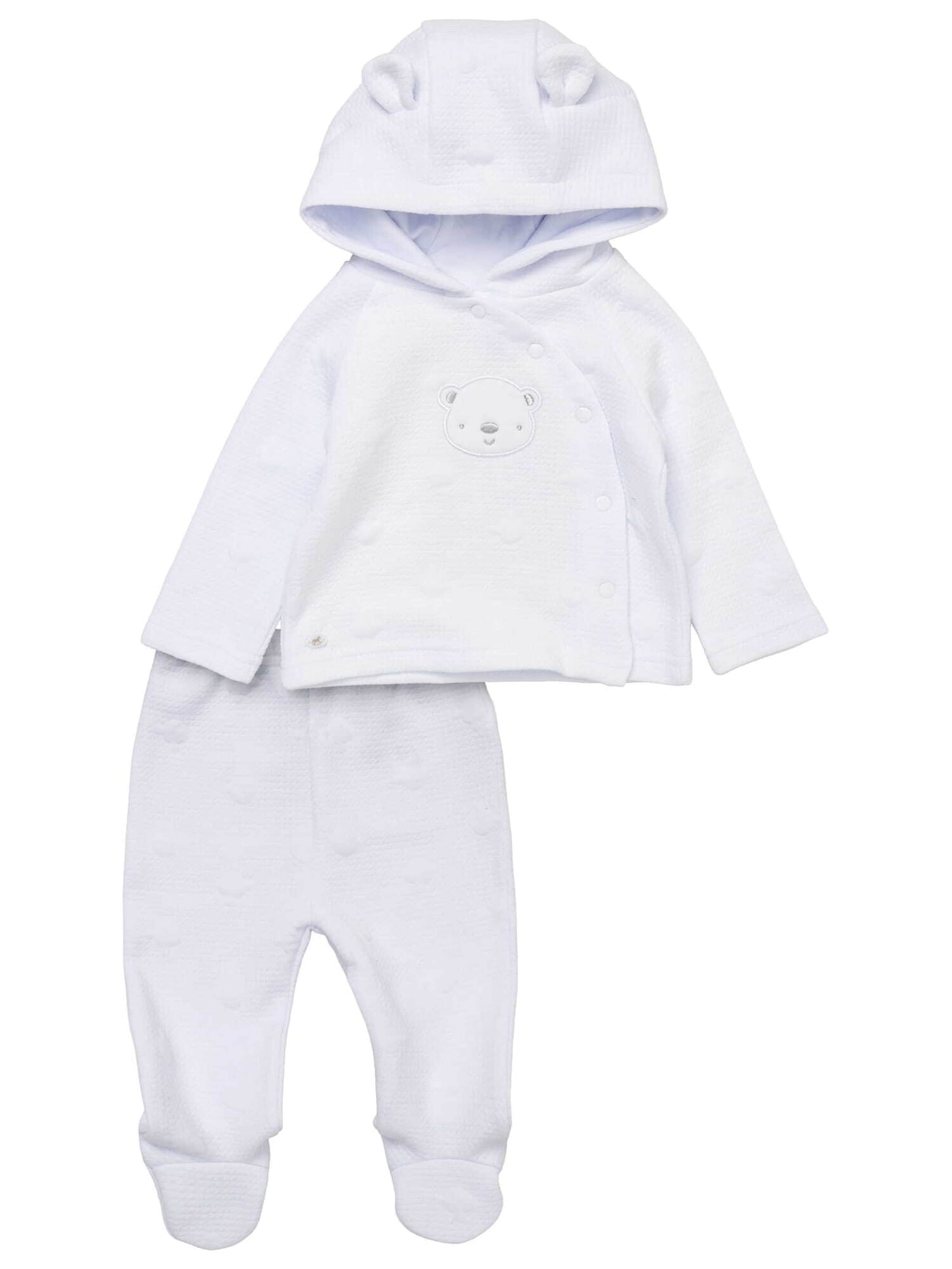 Set 'Eisbär' Rock a Bye Baby Boutique en blanc : devant