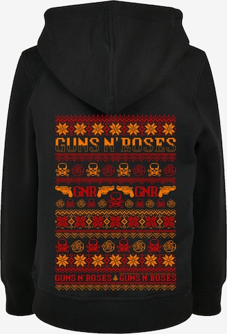F4NT4STIC Sweatshirt 'Guns And Roses Weihnachten Christmas' in Black