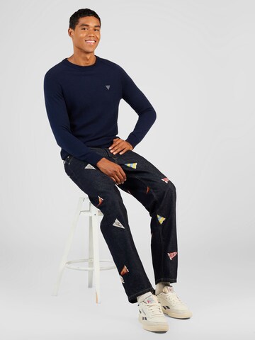 Pull-over 'ALEC' GUESS en bleu