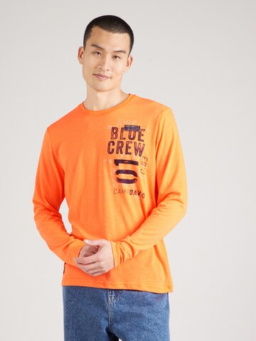 CAMP DAVID Shirt in Orange: Vorderseite