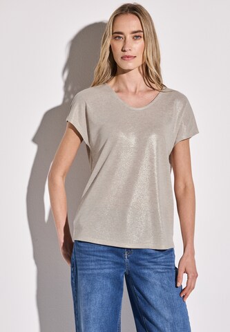 STREET ONE T-Shirt in Beige