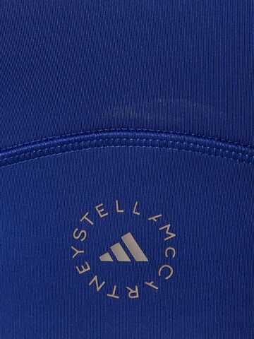 Bustino Top sportivo di ADIDAS BY STELLA MCCARTNEY in blu