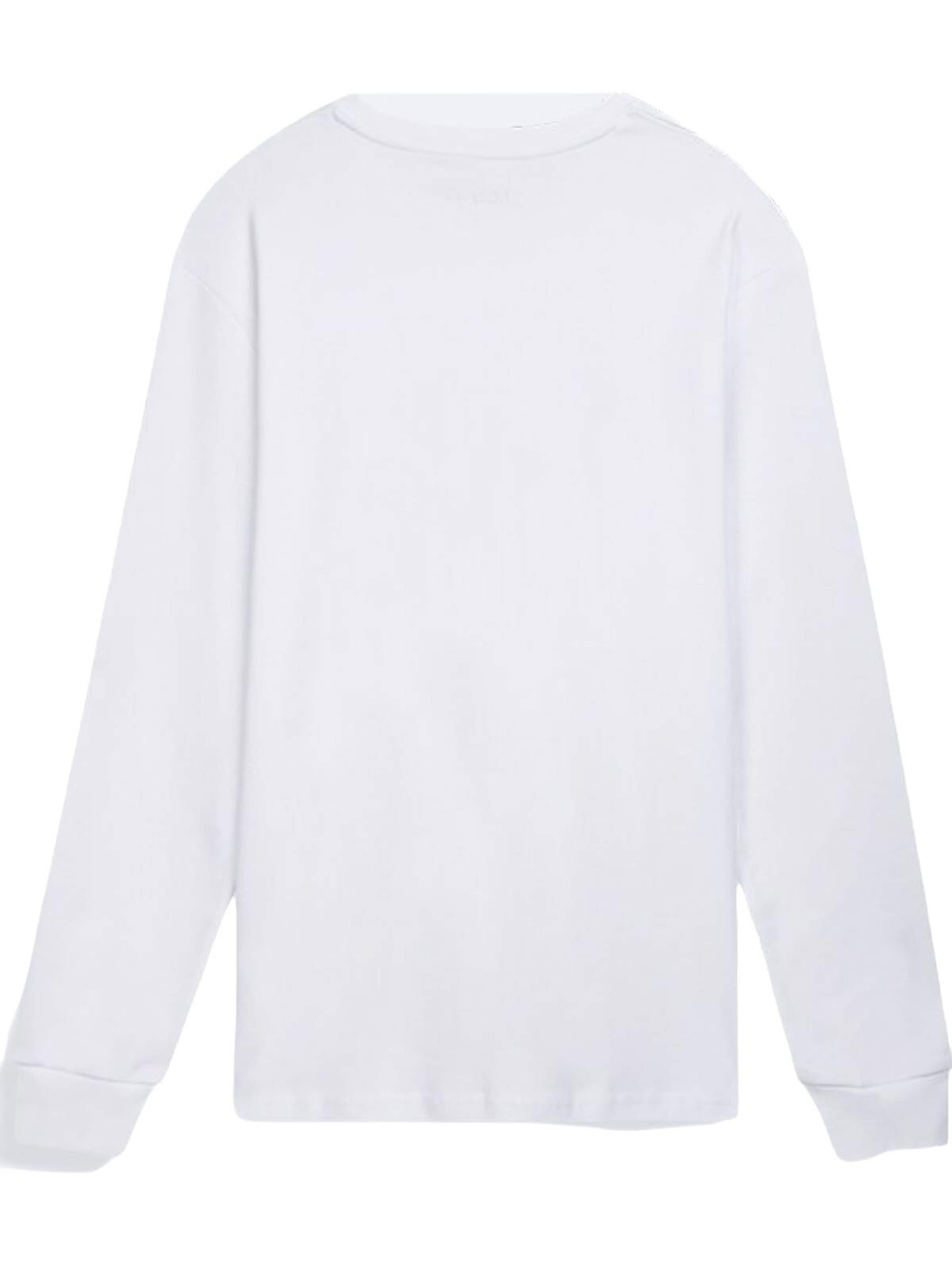 Felpa 'LTB Jeans Herren-Sweatshirt mit Rundhalsausschnitt' di LTB Jeans in bianco