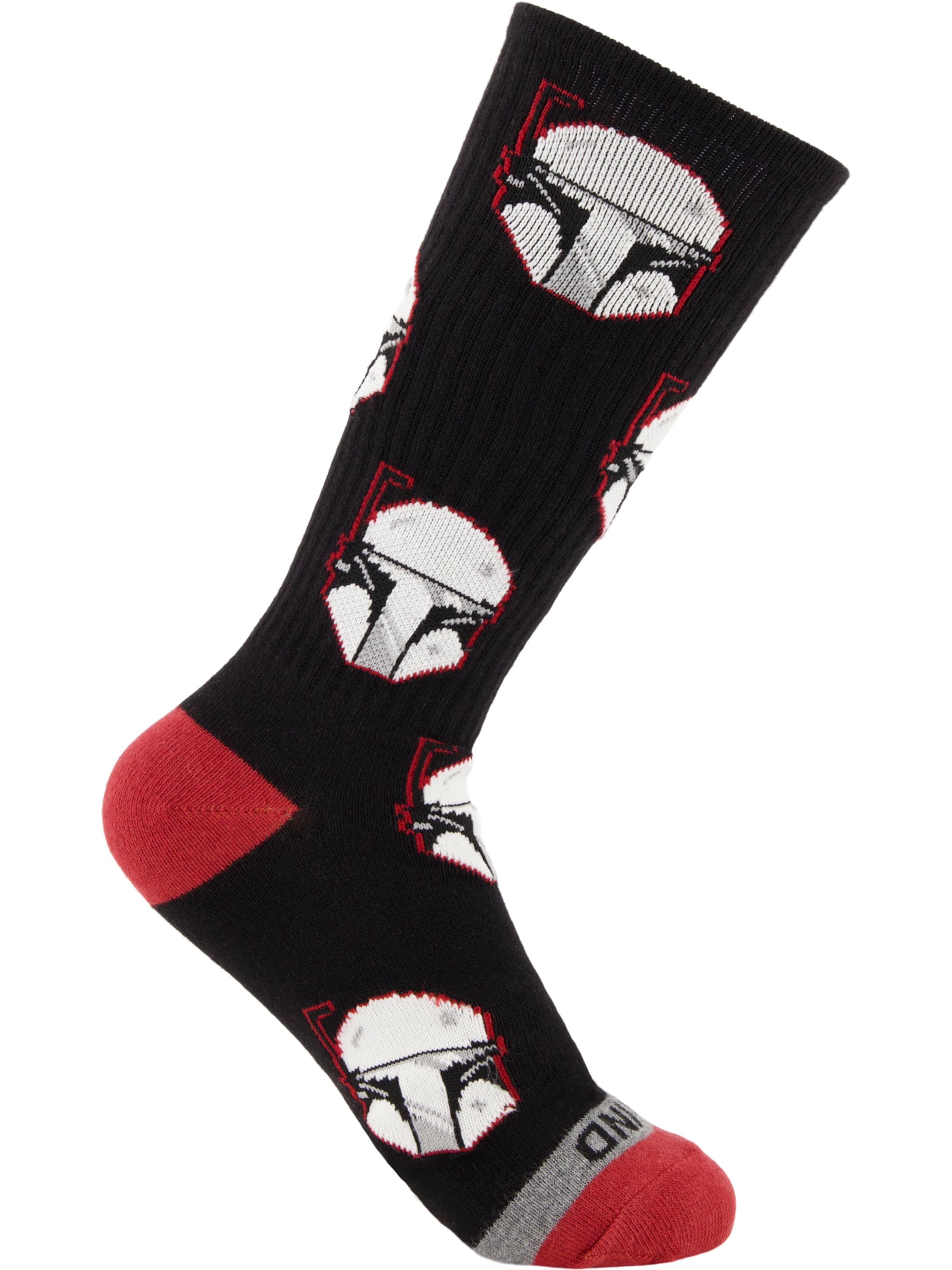 DISNEY Sokken 'Star Wars Bounty Hunter' in Zwart