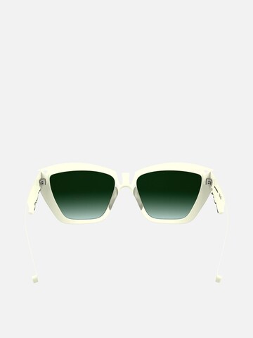 Karl Lagerfeld Zonnebril in Wit