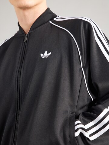 ADIDAS ORIGINALS Sweatvest 'Adicolor Classics' in Zwart