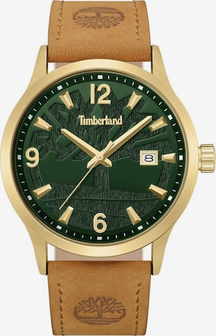 TIMBERLAND Analoguhr 'Date watch Trumbull' in Braun: Vorderseite