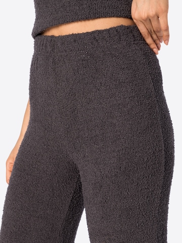 ONLY PLAY Wide leg Workout Pants 'ELSY' in Grey