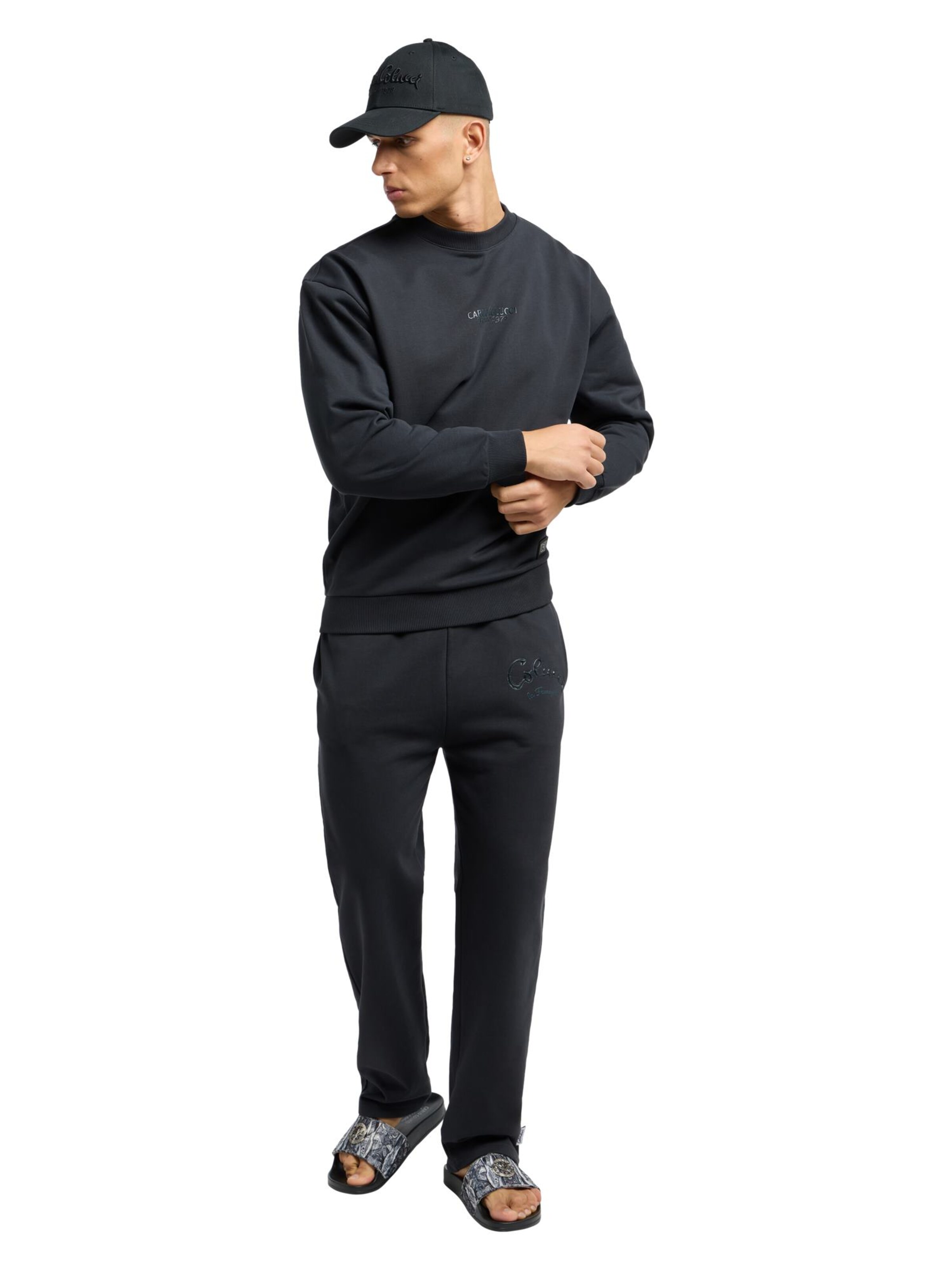 Carlo Colucci Mikina 'D'ottavio' – černá