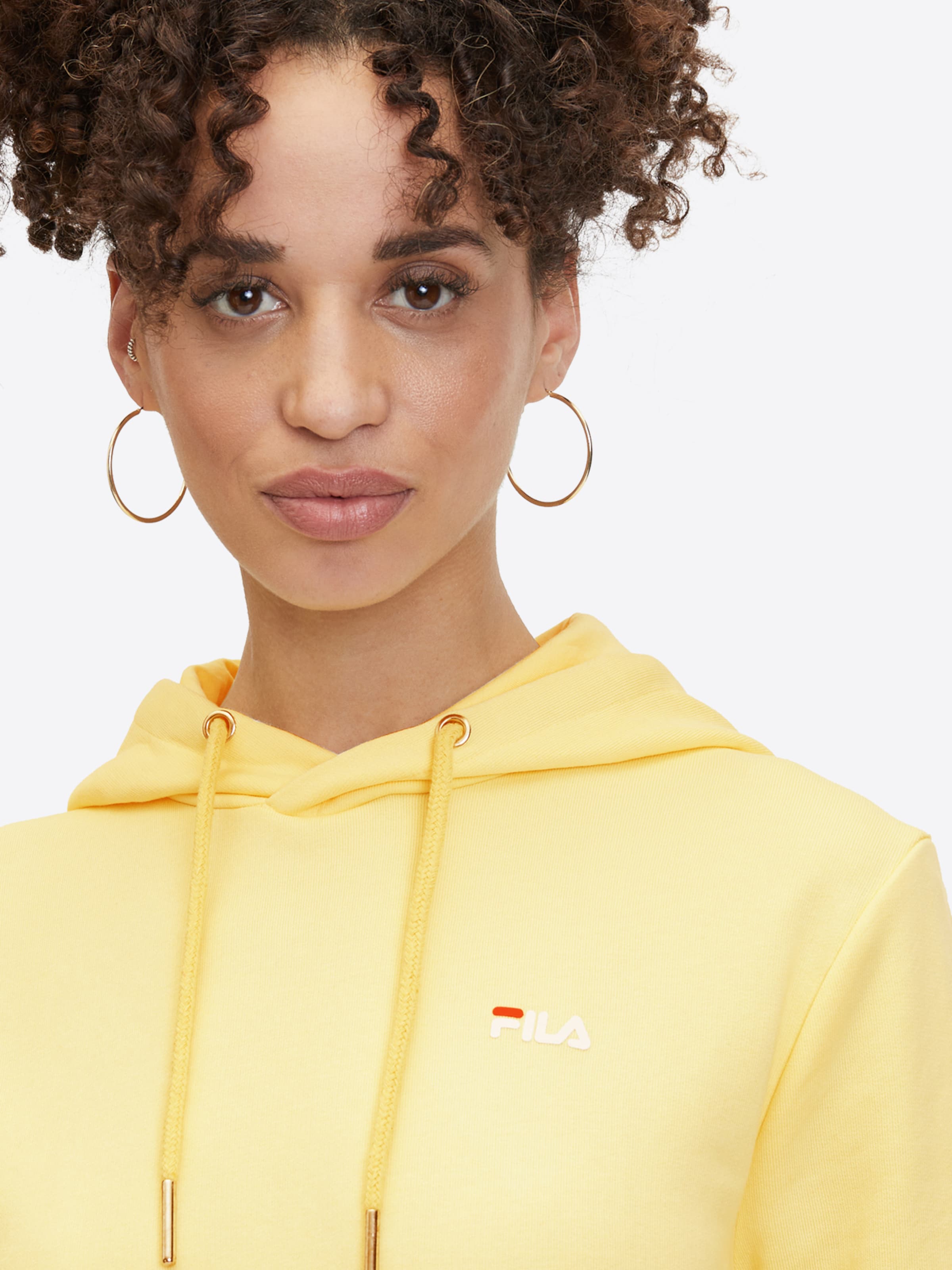 FILA Sudadera en Amarillo Neon ABOUT YOU
