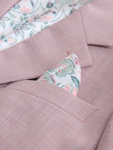 Coupe regular Veste de costume Next en rose