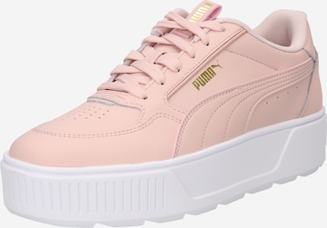 Baskets basses 'Karmen' PUMA en rose : devant