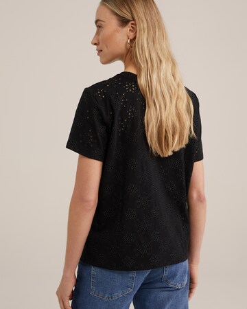 T-shirt WE Fashion en noir