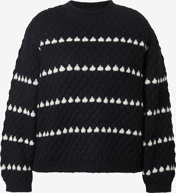 Studio Untold Trui in Zwart: voorkant