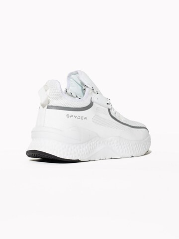 Baskets basses 'Ligier' Spyder en blanc