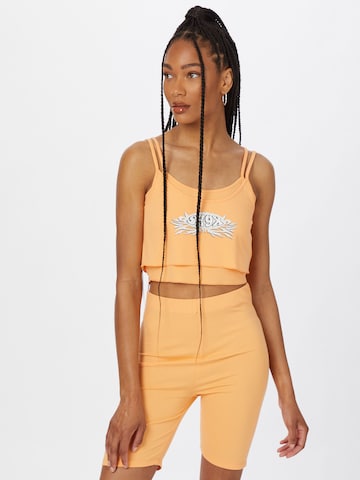 SHYX Top 'Kitty' in Orange: front