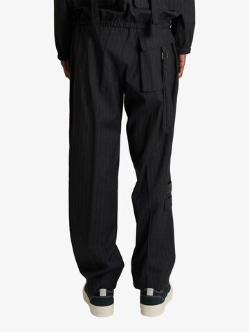DARK LABEL Regular Hosen in Grau