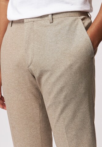 Regular Pantalon à pince ROY ROBSON en beige