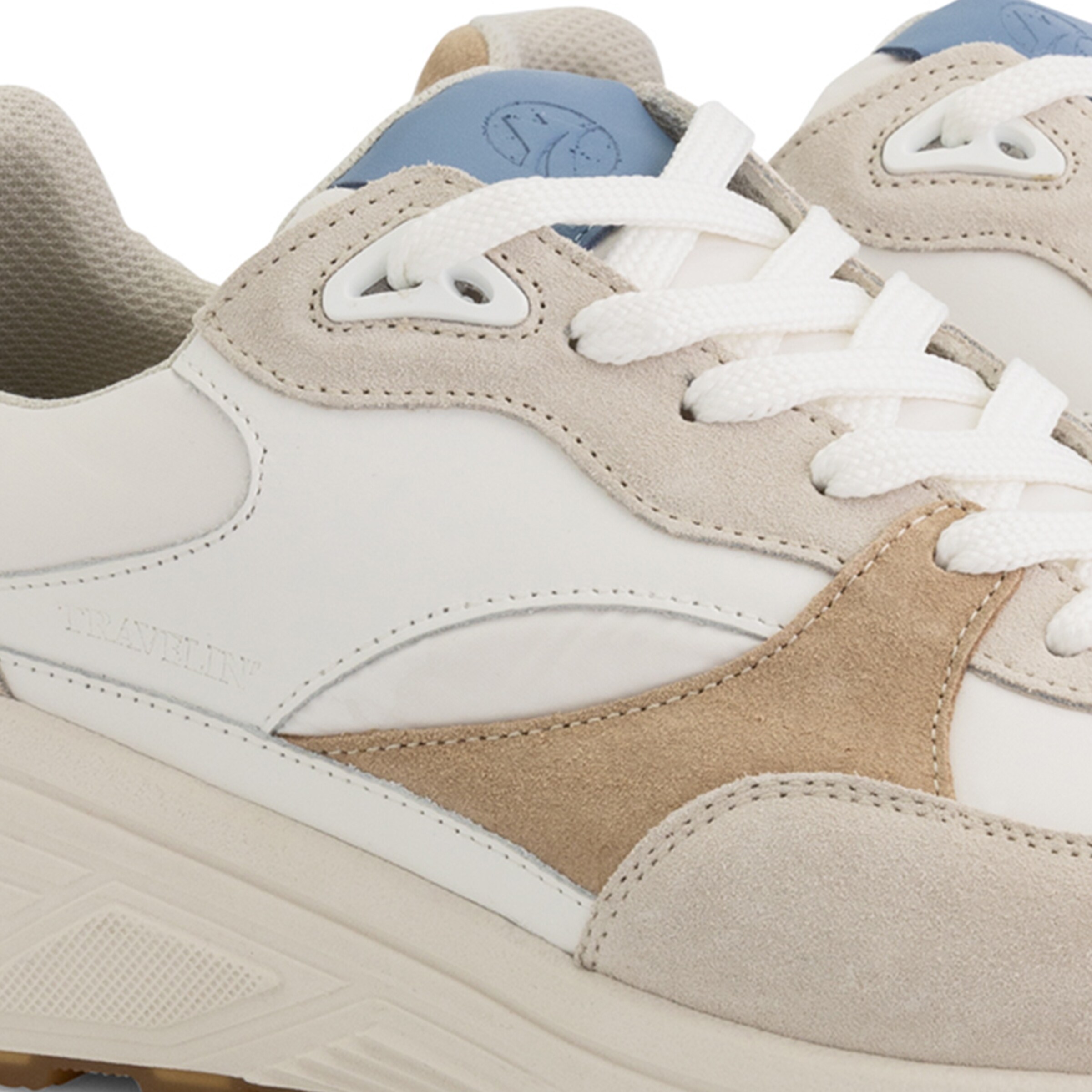 Travelin Sneaker low 'Romsey' i beige