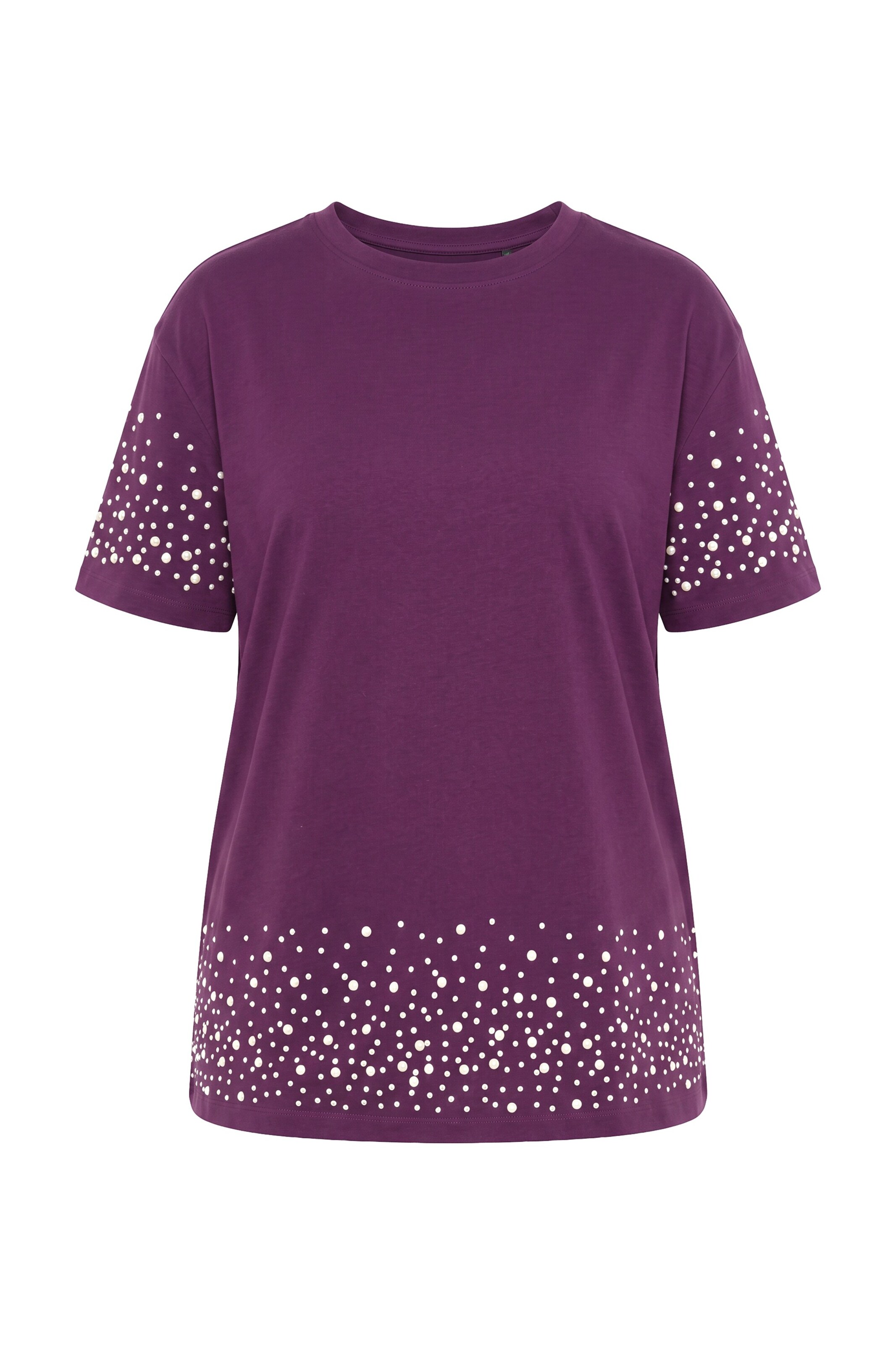 MIAMODA Shirt in Purple: front