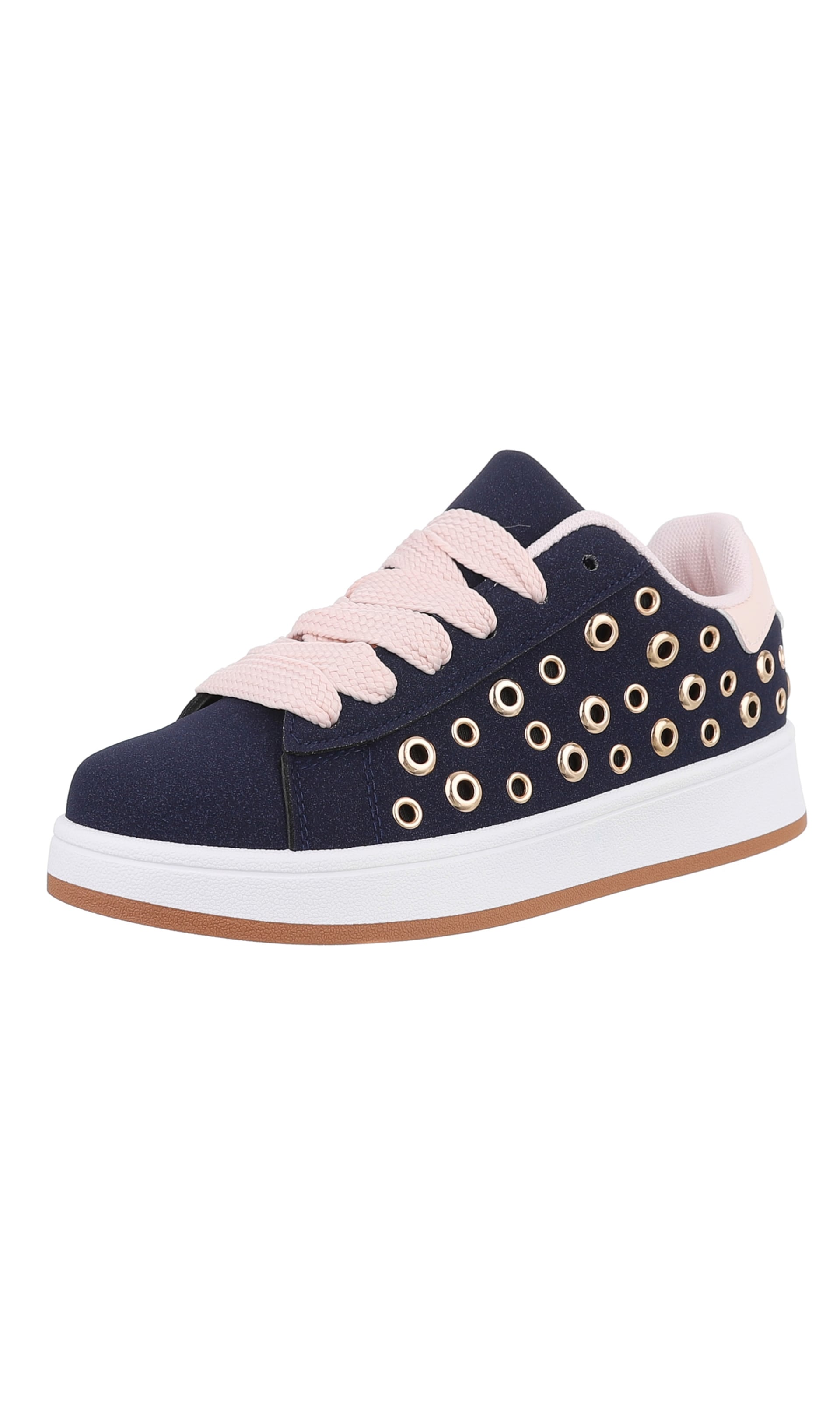 Ital-Design Sneakers in Blue: front