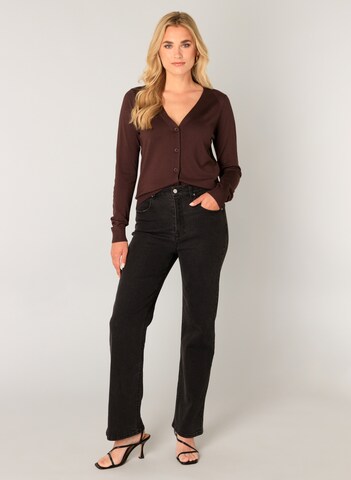 BASE LEVEL Strickjacke in Braun