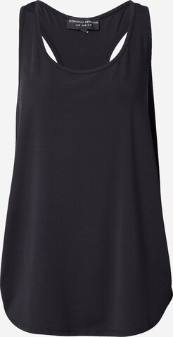 Dorothy Perkins Top – černá: přední strana