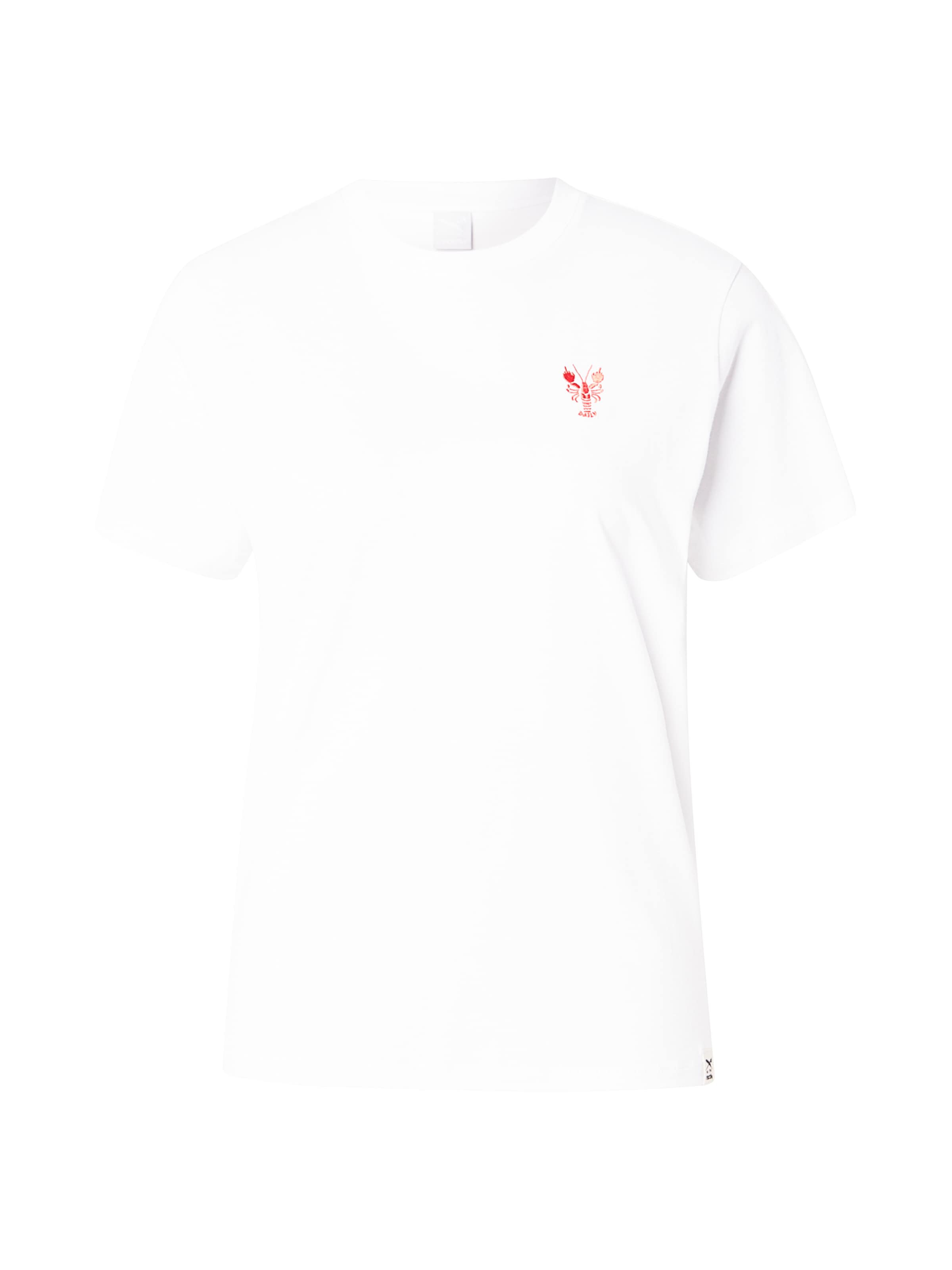 Tricou 'FC Hummer' de la Iriedaily pe alb: față