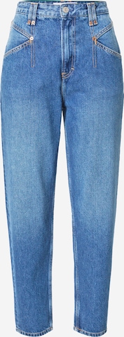 Tommy Jeans - Tapered Vaquero en azul: frente