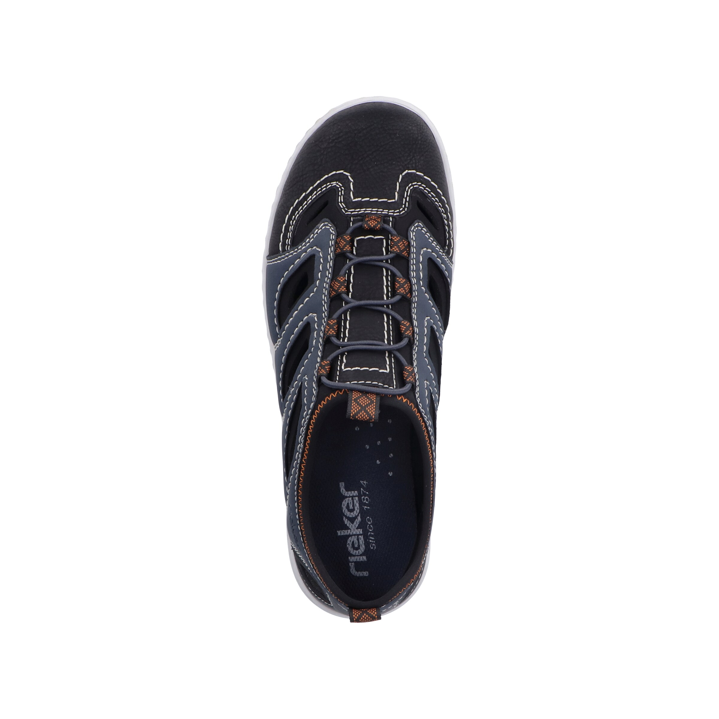 Rieker Slip-Ons ' 08665 ' in Blue