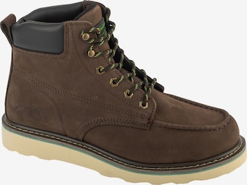SKECHERS Veterboots 'Kadmiel - Grand Creek' in Bruin: voorkant