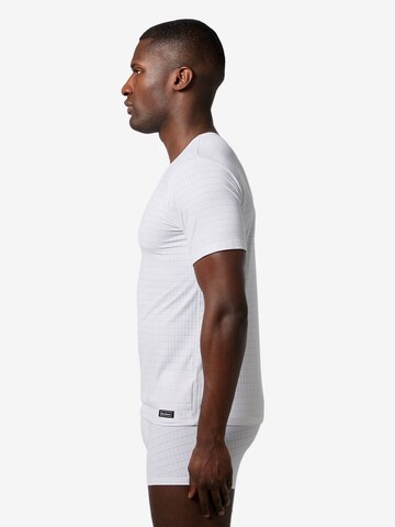 T-Shirt 'Check Line 2.0' BRUNO BANANI en blanc