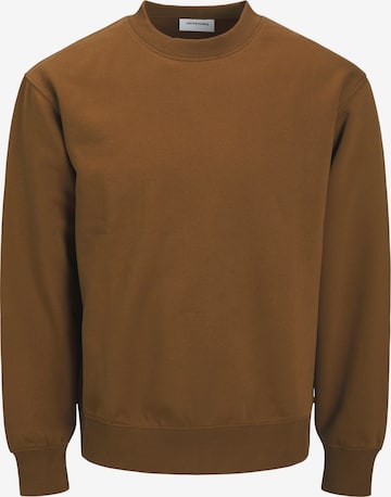 JACK & JONES Свитшот 'JJEUrban Edge' в Коричневый: спереди