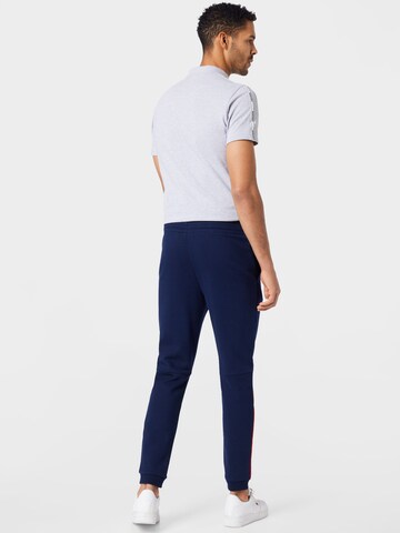 LACOSTE Tapered Broek in Blauw