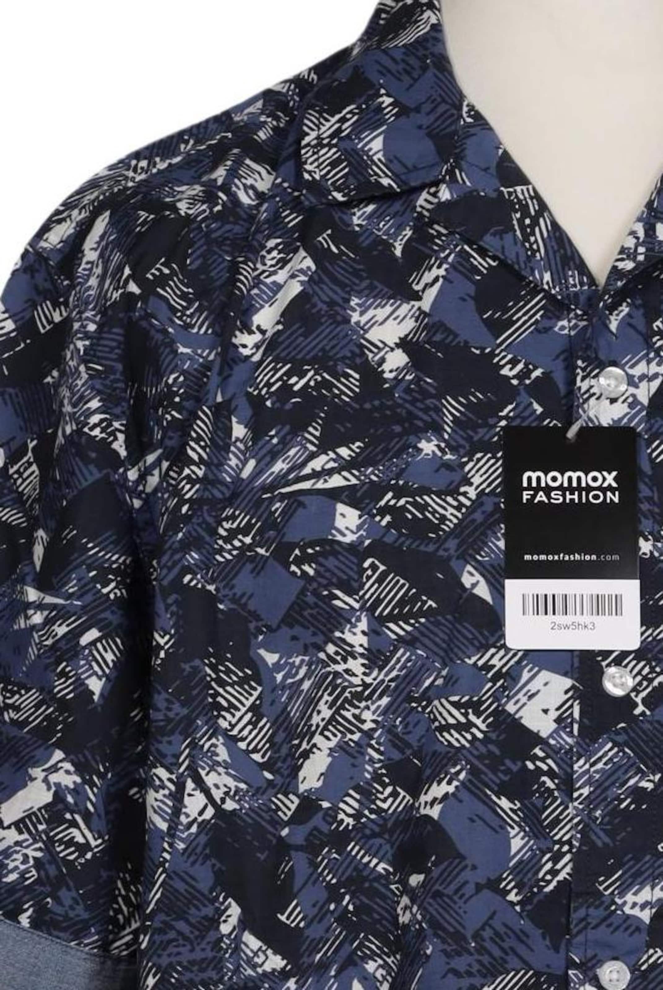STREET ONE Button Up Shirt in XL in Blue