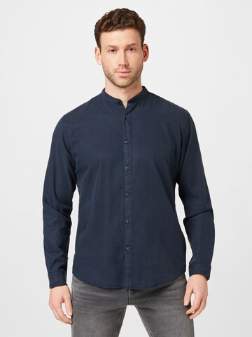 ESPRIT - Ajuste regular Camisa en azul: frente