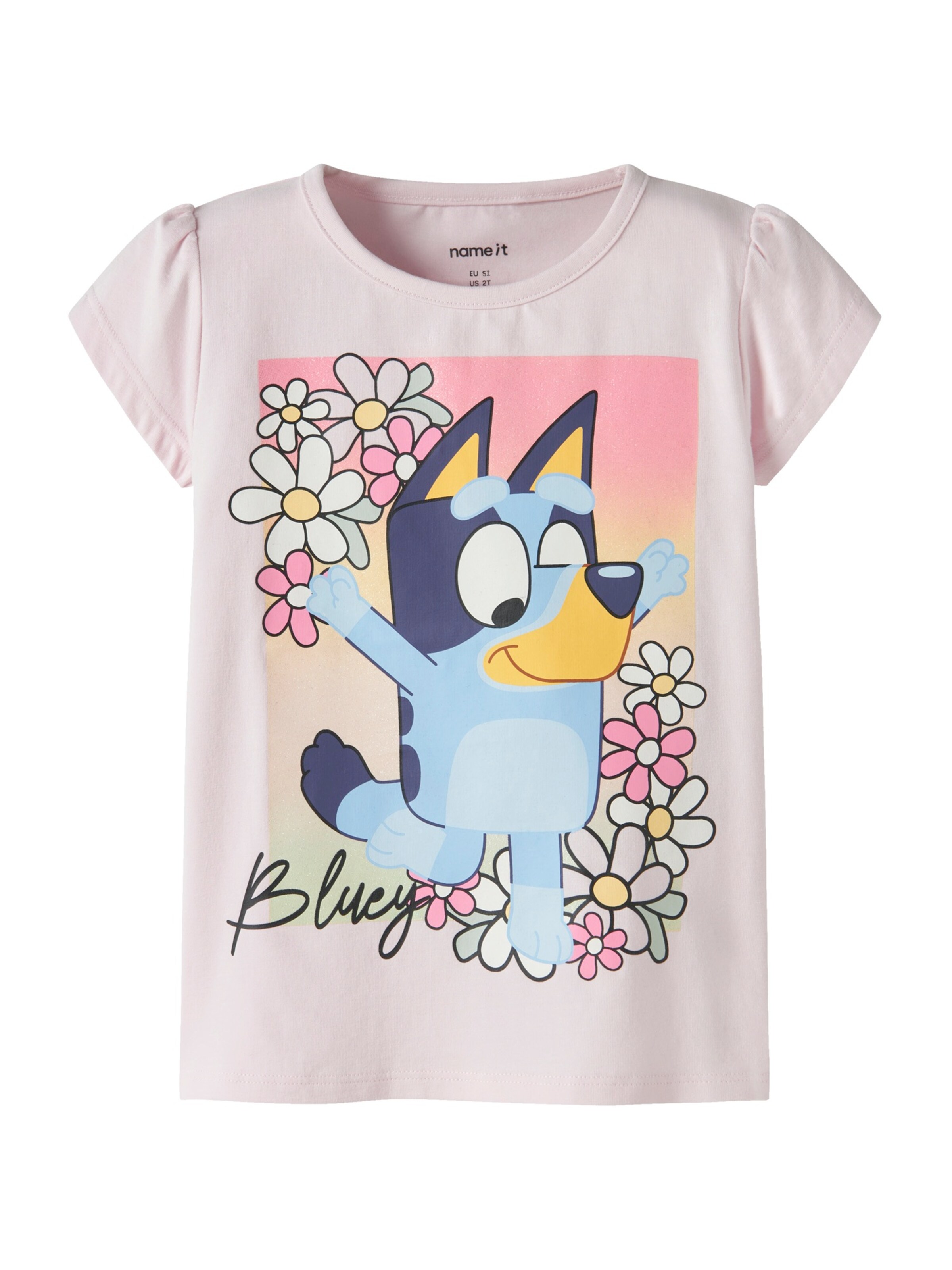 NAME IT Shirt 'NMFMAKA BLUEY' in Navy / Light blue / Yellow / Rose, Item view